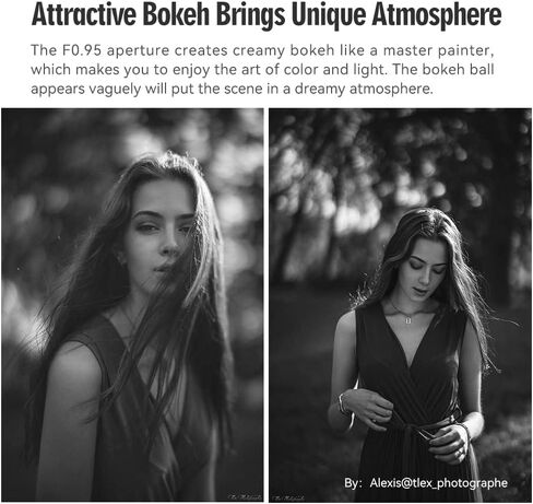 TTArtisan 50mm F0.95 APSH Full Frame Manual Focus Lens Large Aperture Aluminum Lens for M-Mount Cameras Compatible with M240 M3 M6 M7 M8 M9 M9p M10 (Black) in Saudi Arabia