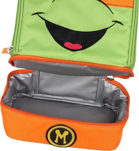 Teenage Mutant Ninja Turtles TMNT All Turtles Dual Compartment Lunch Box (Michelangelo) in Saudi Arabia
