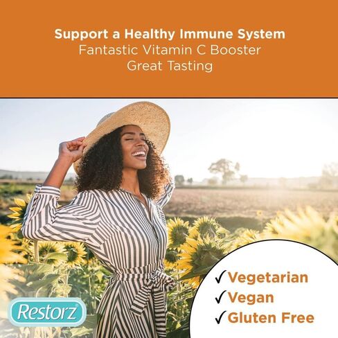 Immune Support Gummies with Vitamin C & Rose Hip Extract (144 Total Gummies, 12-Pack, 12 Per Pouch) - Wellness Chews with Antioxidants/Fresh Soft Tasty Chewables/Vegan & Gluten Free in Kuwait