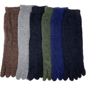 I&S Women's Classic Fun Five Toes Finger Toe Socks, size 9-11 6 Pack in Saudi Arabia