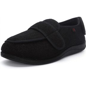 JIONS Women Men Adjustable Velco Extra Wide Shoes Swollen Feet Diabetic Edema Boots Slippers Indoor Outdoor Sandals Unisex Large Size 5-14