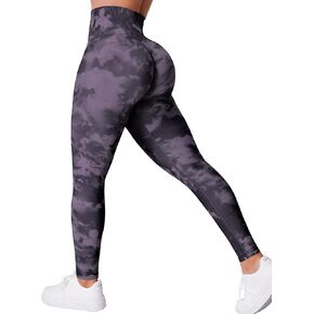 YEOREO Workout Leggings for Women Jada Leggings Scrunch Butt Lifting Leggings Seamless Screen Print Gym Yoga Pants