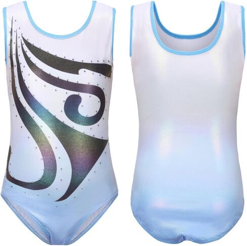 Blaward Gymnastics Leotards for Girls Kids Teens Athletics Leotards with Tumbling Dance Shorts Sparkly Unitards Biketards in Kuwait