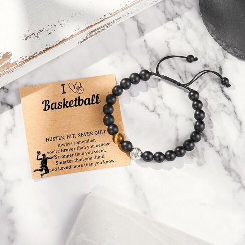 Baseball/Soccer/Basketball/Hockey/Golf/Football Bracelet Gifts for Boys Men in Kuwait