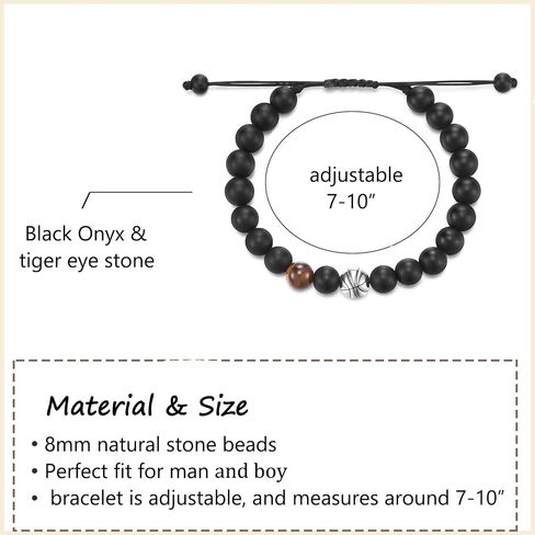 Baseball/Soccer/Basketball/Hockey/Golf/Football Bracelet Gifts for Boys Men in Kuwait