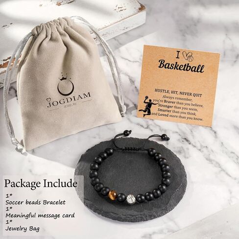 Baseball/Soccer/Basketball/Hockey/Golf/Football Bracelet Gifts for Boys Men in Kuwait