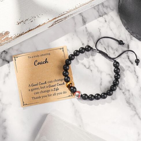 Baseball/Soccer/Basketball/Hockey/Golf/Football Bracelet Gifts for Boys Men in Kuwait