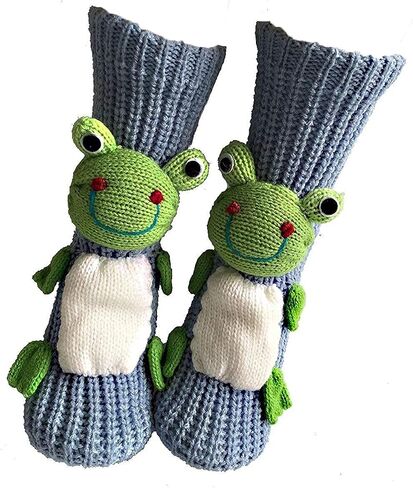 Ulalaza Non-slip Household Floor Socks Knit Sweater Casual Socks Slippers Socks for Women in Kuwait