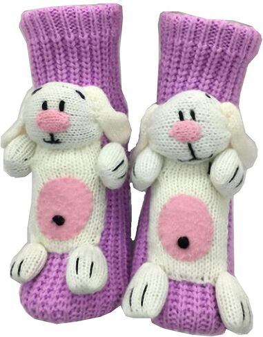 Ulalaza Non-slip Household Floor Socks Knit Sweater Casual Socks Slippers Socks for Women in Kuwait