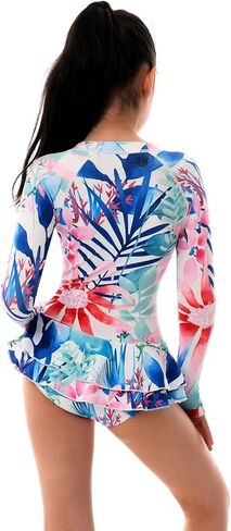 Women and Girls Matching Swimsuit: Long Sleeve One Piece Rash Guard Bathing Suit UPF 50+ (Please Order Separately) in Kuwait