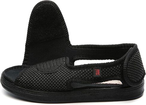 JIONS Women Men Adjustable Velcr Extra Wide Shoes Swollen Feet Diabetic | Edema Boots Slippers Indoor Outdoor Sandals Unisex Large Size 5-14 in Saudi Arabia