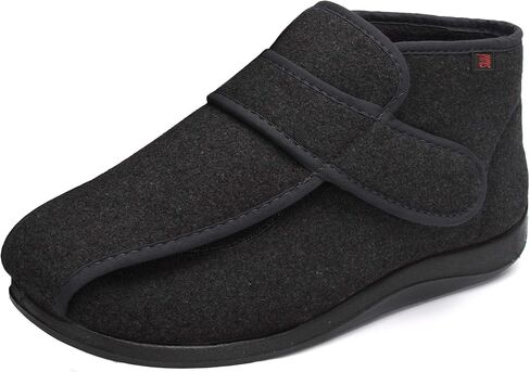 JIONS Women Men Adjustable Velcr Extra Wide Shoes Swollen Feet Diabetic | Edema Boots Slippers Indoor Outdoor Sandals Unisex Large Size 5-14 in Kuwait