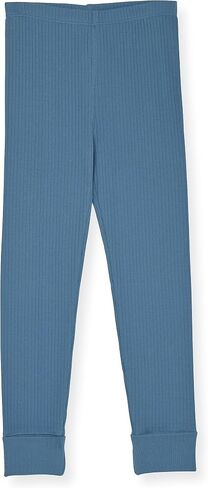 Sleep On It 4 Piece Rib Knit Pajama Sets for Boys and Girls - 100% Organic Cotton Soft and Comfortable Kids Sleepwear in Kuwait