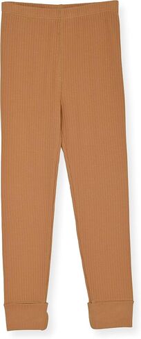 Sleep On It 4 Piece Rib Knit Pajama Sets for Boys and Girls - 100% Organic Cotton Soft and Comfortable Kids Sleepwear in Kuwait