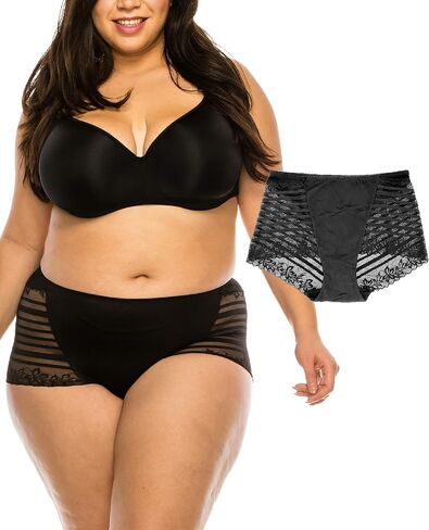 Lace Boy Shorts Underwear for Women Small to Plus Size Sexy Panties in Kuwait