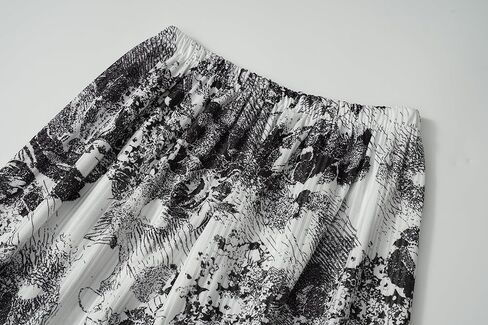 Hupohoi Big Girls Button Down Pajamas Short Sleeve Long Pants Sleepwear 2PCS Tie-Dye Patterns Cartoon Panda Nighty Loungewear in Kuwait