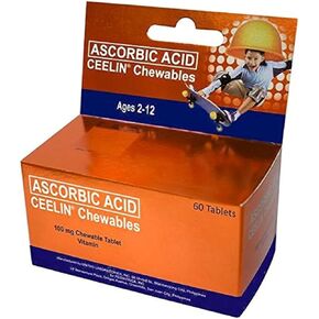 Ceelin Chewables Ascorbic Acid(Vitamin C)60 Tablets Ages 2-12 in Saudi Arabia