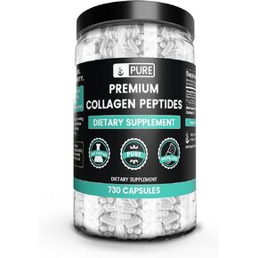 Pure Original Ingredients Marine Collagen No Magnesium Or Rice Fillers, Always Pure, Lab Verified in Kuwait