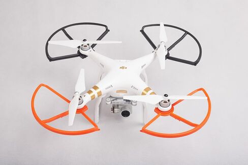 SummitLink Snap On/Off Prop Guards 2X Orange 2X Black for DJI Phantom 1 2 3 Quick Connect Tool Free in Saudi Arabia
