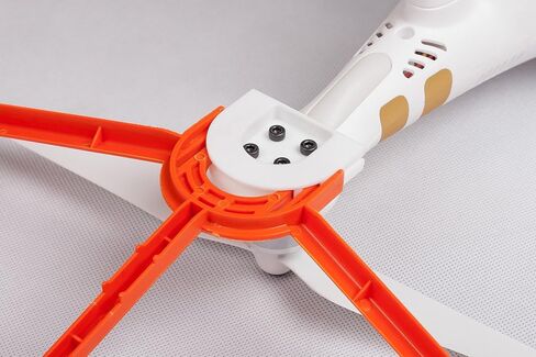 SummitLink Snap On/Off Prop Guards 2X Orange 2X Black for DJI Phantom 1 2 3 Quick Connect Tool Free in Saudi Arabia