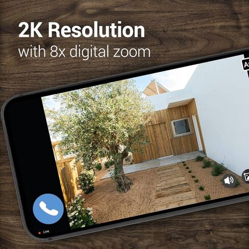 كاميرا مراقبة BOSMA EX Pro سلكية 2K خارجية، واي فاي 2.4 جيجا هرتز، أضواء كاشفة تلقائية وتتبع الأشخاص، كشف حركة PIR، رؤية ليلية ملونة، محادثة ثنائية الاتجاه، تخزين سحابي مجاني، متوافق مع Alexa in Kuwait