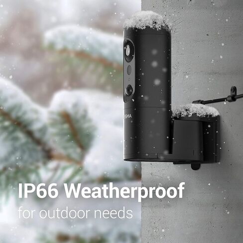 كاميرا مراقبة BOSMA EX Pro سلكية 2K خارجية، واي فاي 2.4 جيجا هرتز، أضواء كاشفة تلقائية وتتبع الأشخاص، كشف حركة PIR، رؤية ليلية ملونة، محادثة ثنائية الاتجاه، تخزين سحابي مجاني، متوافق مع Alexa in Kuwait