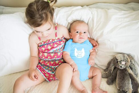 AW Fashions Crazy Cat Baby Baby Bodysuit Funny Cute Adorable Infant Romper Newborn Pet Lovers Clothing in Saudi Arabia