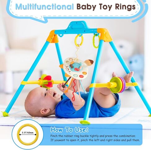 BEBOAN Montessori Pull String Toys Food Grade Silicone Sensory Pulling Toys for Babies 6-12 Months, Airplane Travel Car Stroller Activity Toy Gift for Toddlers Boys Girls 1 2 3 Year Old (Fox Shaped) in Kuwait