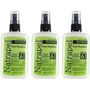 Natrapel Lemon Eucalyptus Pump 3.4 Fl Oz (Pack of 3) in Saudi Arabia