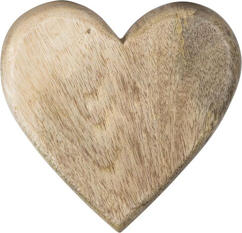 طبق زينة على شكل قلب بندق من فورسايد هوم اند جاردن، طبيعي in Kuwait