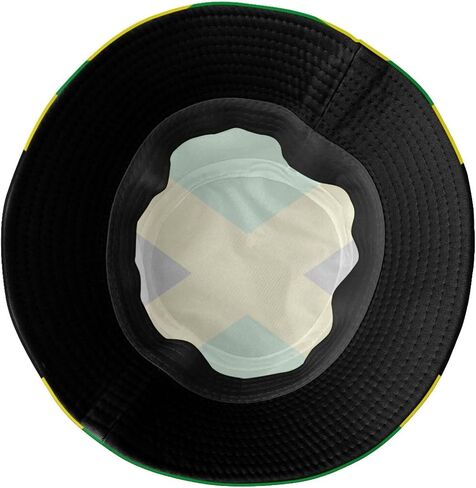 قبعة دلو جامايكا للرجال والنساء، قبعة علم جامايكا للجنسين، قبعة شمسية للشاطئ في الهواء الطلق، قبعة صياد الصيف in Saudi Arabia