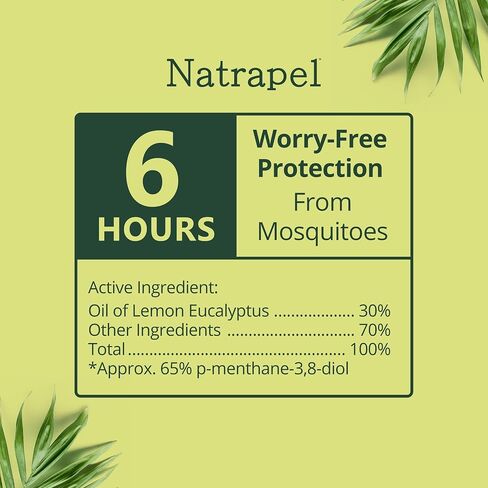 Natrapel Lemon Eucalyptus Pump 3.4 Fl Oz (Pack of 3) in Saudi Arabia