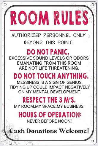 Funny Vintage decor Metal Tin Sign No Trespassing Sign Hippity Hoppity Get Off My Property Sign,For mushroom decor Shop Garage Bar Club For Shop Garage Bar Club 8"x12"… (Flush You Must) in Kuwait