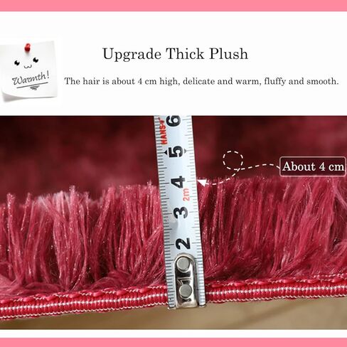 Ultra Soft Bedroom Rug, Round Fluffy Stars Area Rugs, Cute Circle Carpet Plush Rug for Bedroom Living Room Home Decor, Thick Shag Carpet 2 Feet for Kids Aldult (Blue Star) in Kuwait