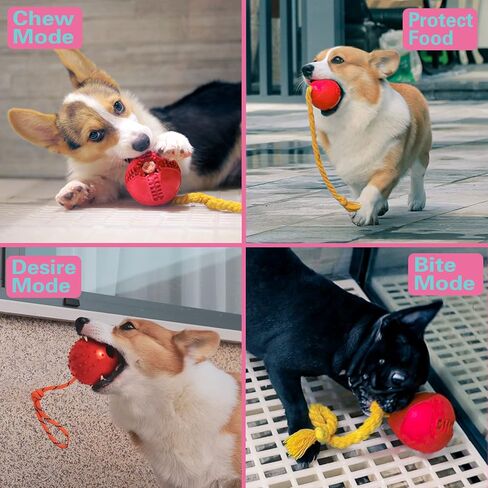 ألعاب مضغ تفاعلية للكلاب من KSVMOAG للسلالات الصغيرة والمتوسطة، مساعدات تدريب القفص للجراء، موزع علاج الألغاز بالحبل، ألعاب قفص الكلاب لتجنب القلق in Kuwait