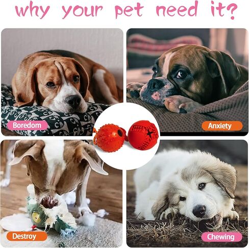 ألعاب مضغ تفاعلية للكلاب من KSVMOAG للسلالات الصغيرة والمتوسطة، مساعدات تدريب القفص للجراء، موزع علاج الألغاز بالحبل، ألعاب قفص الكلاب لتجنب القلق in Kuwait