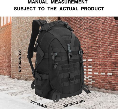 حقيبة ظهر تكتيكية من LOCAL LION، حقائب ظهر للمشي لمسافات طويلة سعة 30 لتر، حقيبة ظهر للسفر للتخييم والمشي لمسافات طويلة في الهواء الطلق in Kuwait