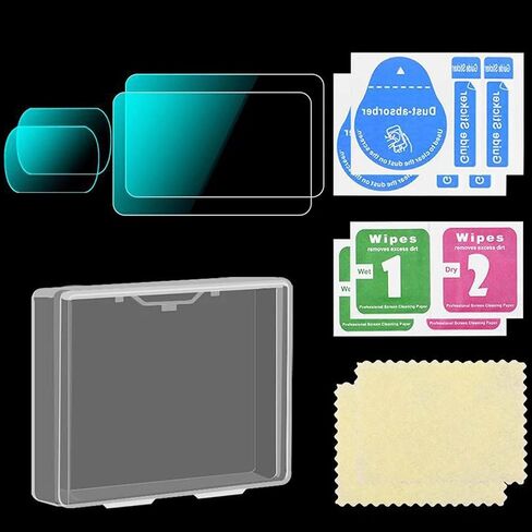 UnisonPet 6pcs Screen Protector for DJI Osmo Pocket 3 Osmo Pocket 3 Screen Protector with The Tempered Film of the Screen+Tempered Film of the Lens*3 9H Hardness Scratch Resistant in Kuwait