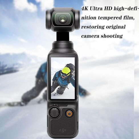 UnisonPet 6pcs Screen Protector for DJI Osmo Pocket 3 Osmo Pocket 3 Screen Protector with The Tempered Film of the Screen+Tempered Film of the Lens*3 9H Hardness Scratch Resistant in Kuwait