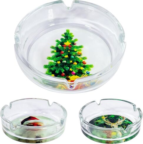 منفضة سجائر زجاجية Aqfkl مع غطاء للسجائر، منافض سجائر منزلية لمدخني الأعشاب، منفضة سجائر بدون دخان في الأماكن المغلقة، منفضة سجائر سيجار، منافض سجائر مقاومة للرياح للفناء الخارجي في الهواء الطلق in Kuwait