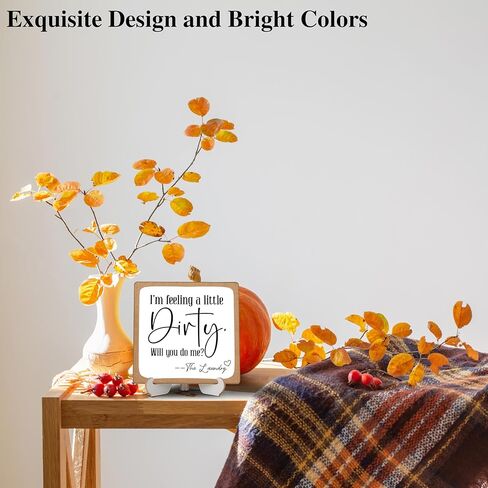 Rustic Farmhouse Bathroom Wood Sign, Put The Lid Down The Dog Has A Drinking Problem, 5"x5" Funny Bathroom Decor -C05 in Kuwait