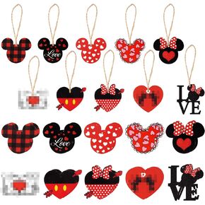Valentines Mouse Decor Hanging Ornaments in Kuwait