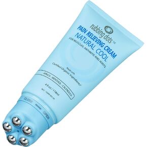 Muscle Pain Relief Cream - RUBBING DOTS 4oz Topical Lotion for Back, Neck, Shoulder, Joint, Knee, Foot, Leg & Arthritis Aches | Natural Rub-On Treatment & Massage Therapy Balm in Saudi Arabia