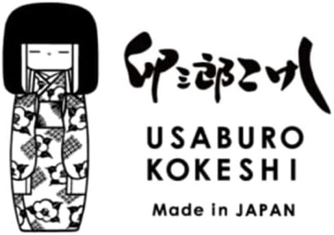 Usaburo Modern Japanese Kokeshi Doll (MOMOTARO - Small), Made in Japan, Collectible Figurines, Traditional Crafts, Boy in Kimono, Samurai in Saudi Arabia
