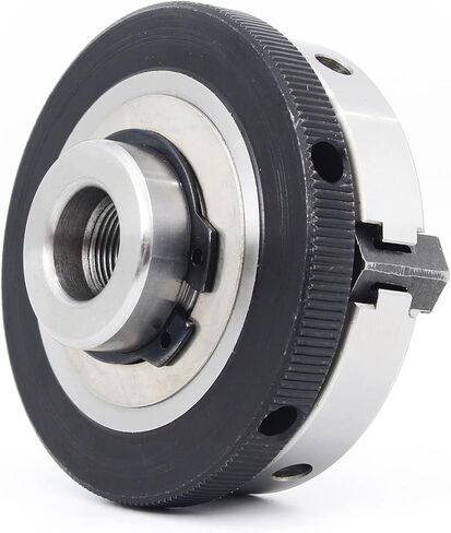 RATTMMOTOR 3-Jaw K01 Series high-precision Manual Lathe chuck Self-centering Chuck with 2pcs M14 Lock Rods for cutting Non-ferrous Metals and Plastics and Other Non-metals (K01-63) in Saudi Arabia