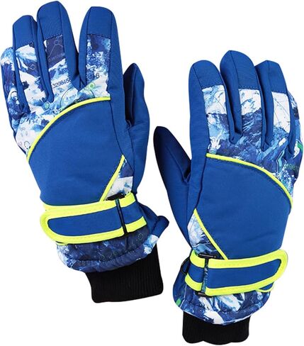 Toddler Women Mens Snow Gloves Kids Waterproof Winter Warm Thermal Ski Snowboard Ladies Glove in Saudi Arabia