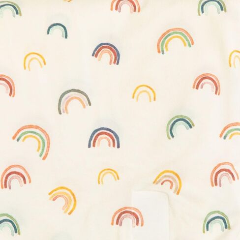 Freshly Picked Swaddle Blanket, One-Size-fits-All, Rainbows in Saudi Arabia
