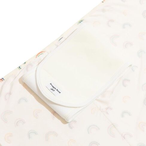 Freshly Picked Swaddle Blanket, One-Size-fits-All, Rainbows in Saudi Arabia