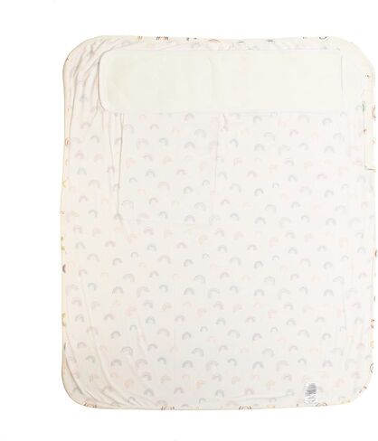 Freshly Picked Swaddle Blanket, One-Size-fits-All, Rainbows in Saudi Arabia