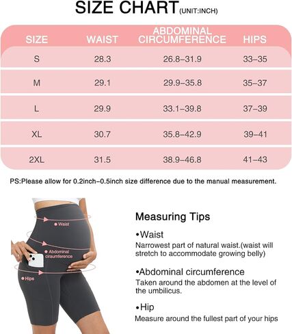 segarra studio Maternity Biker Shorts Over Belly Workout Yoga High Waisted Active Short in Saudi Arabia